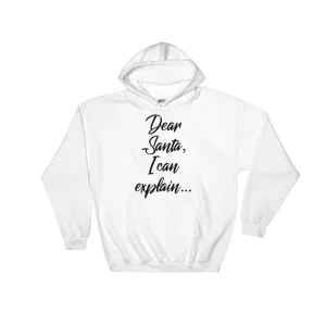 Dear Santa Christmas Hoodie