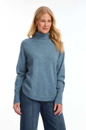 FDJ Turtleneck Shirttail Hem Sweater - Style 1515333