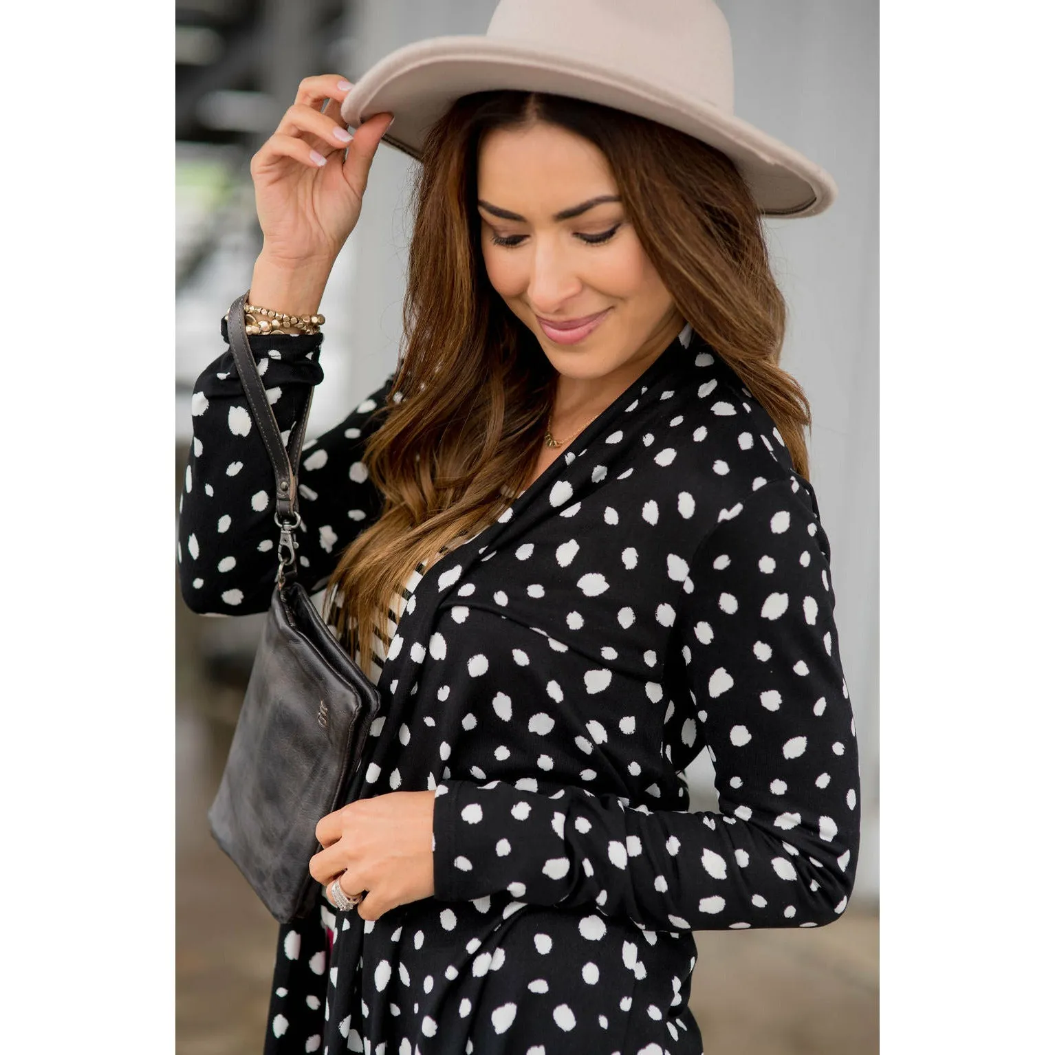 Flowy Lightweight Cheetah Tunic Cardigan