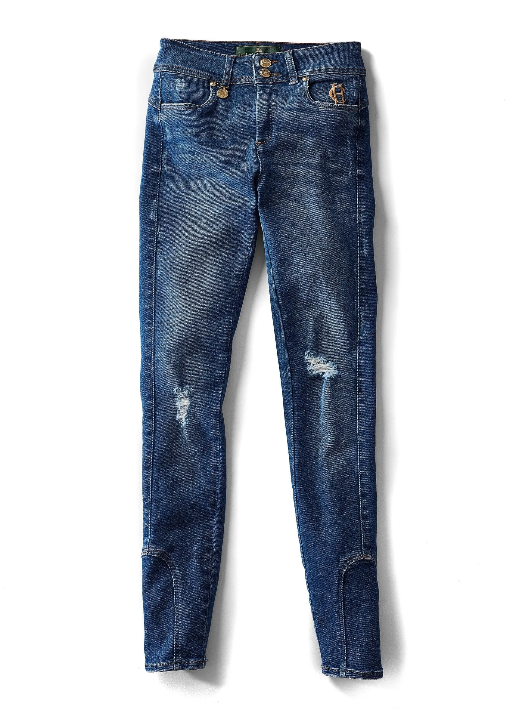 Holland Cooper Jodhpur Ladies Jean in Vintage Denim