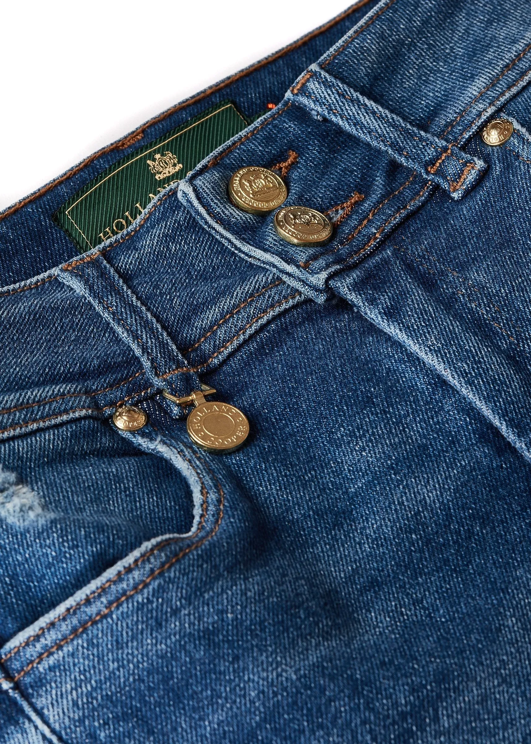 Holland Cooper Jodhpur Ladies Jean in Vintage Denim