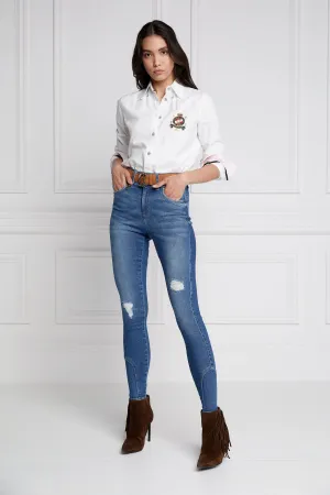 Holland Cooper Jodhpur Ladies Jean in Vintage Denim