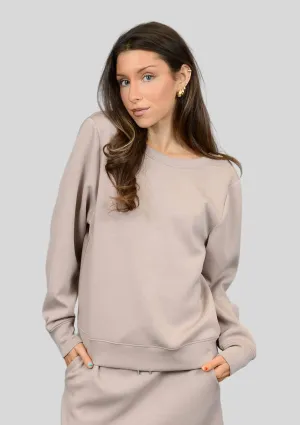 Kenza Reversible Top - Taupe