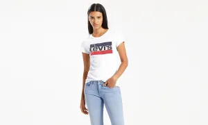 Levi's Women's Slim Crew Logo Tee Shirt