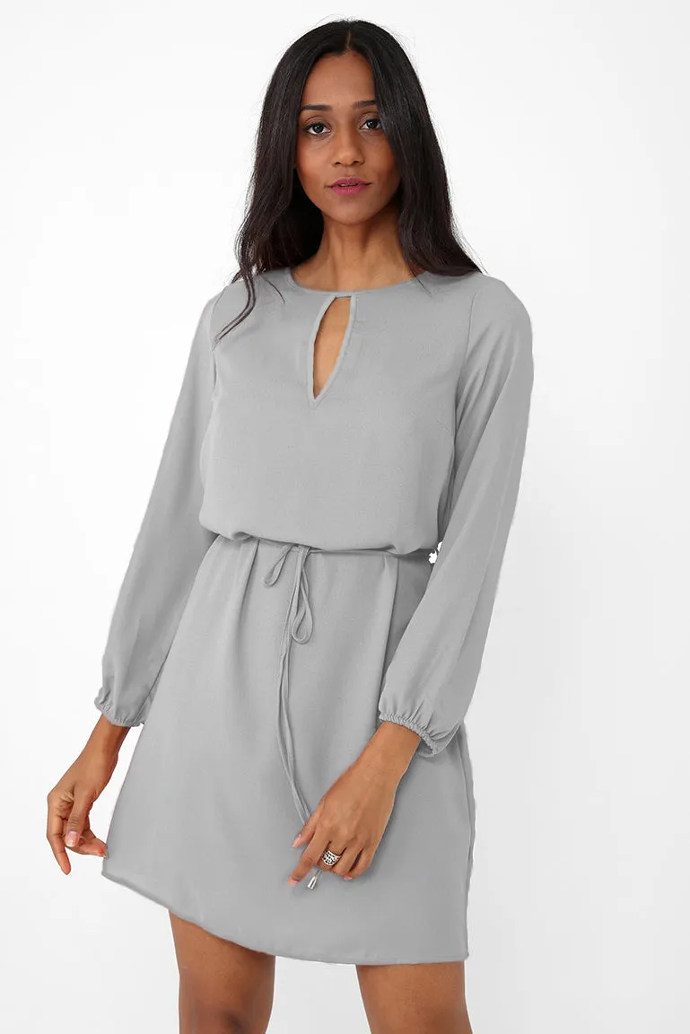 Lightweight Dress in Grey Ex Brand