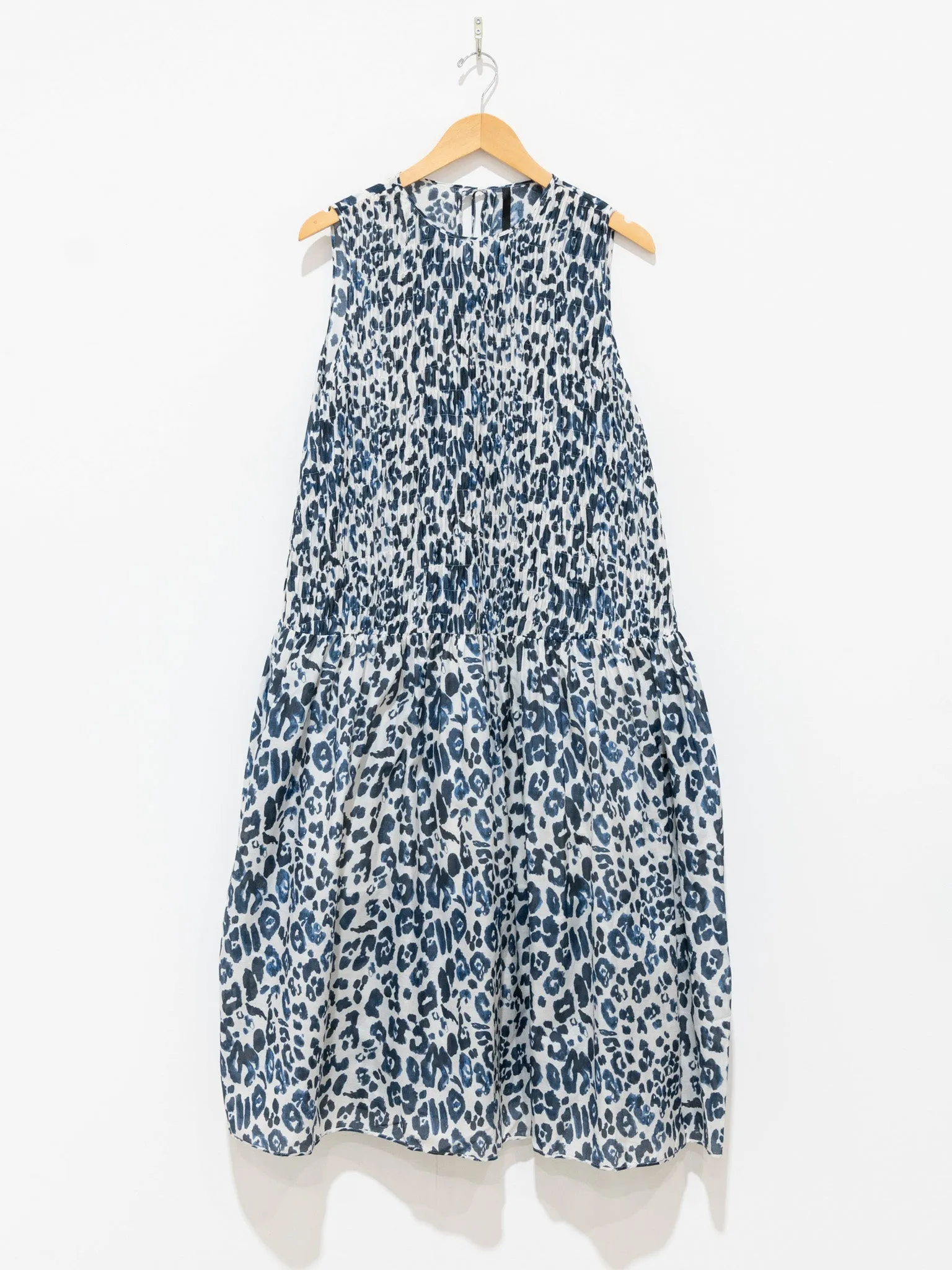 Lightweight Quilted Dress - Blue