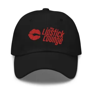 Lipstick Lounge Red Logo Embroidered Hat