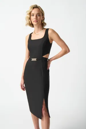 Lux Twill Sheath Dress