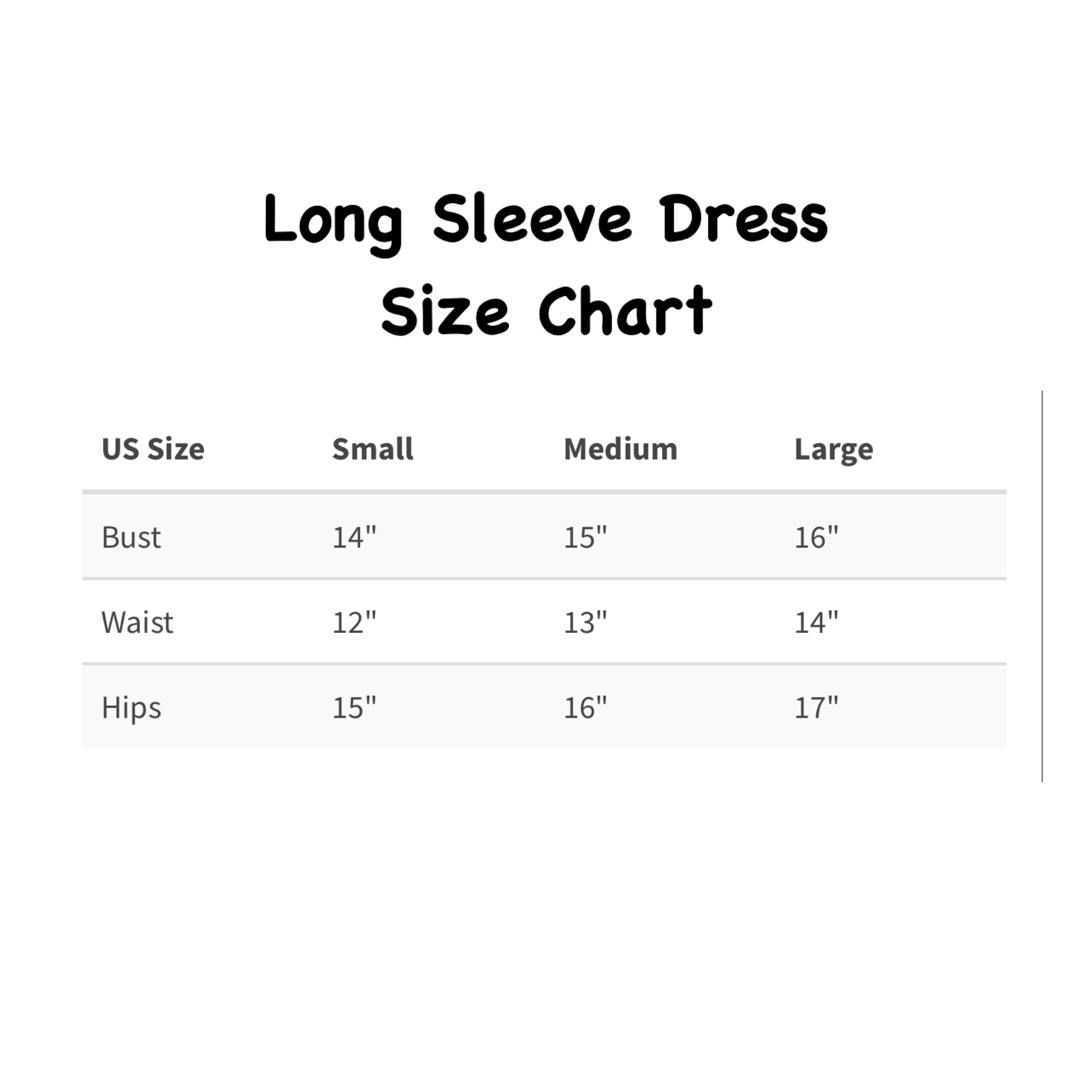 Medium Long Sleeve Dress