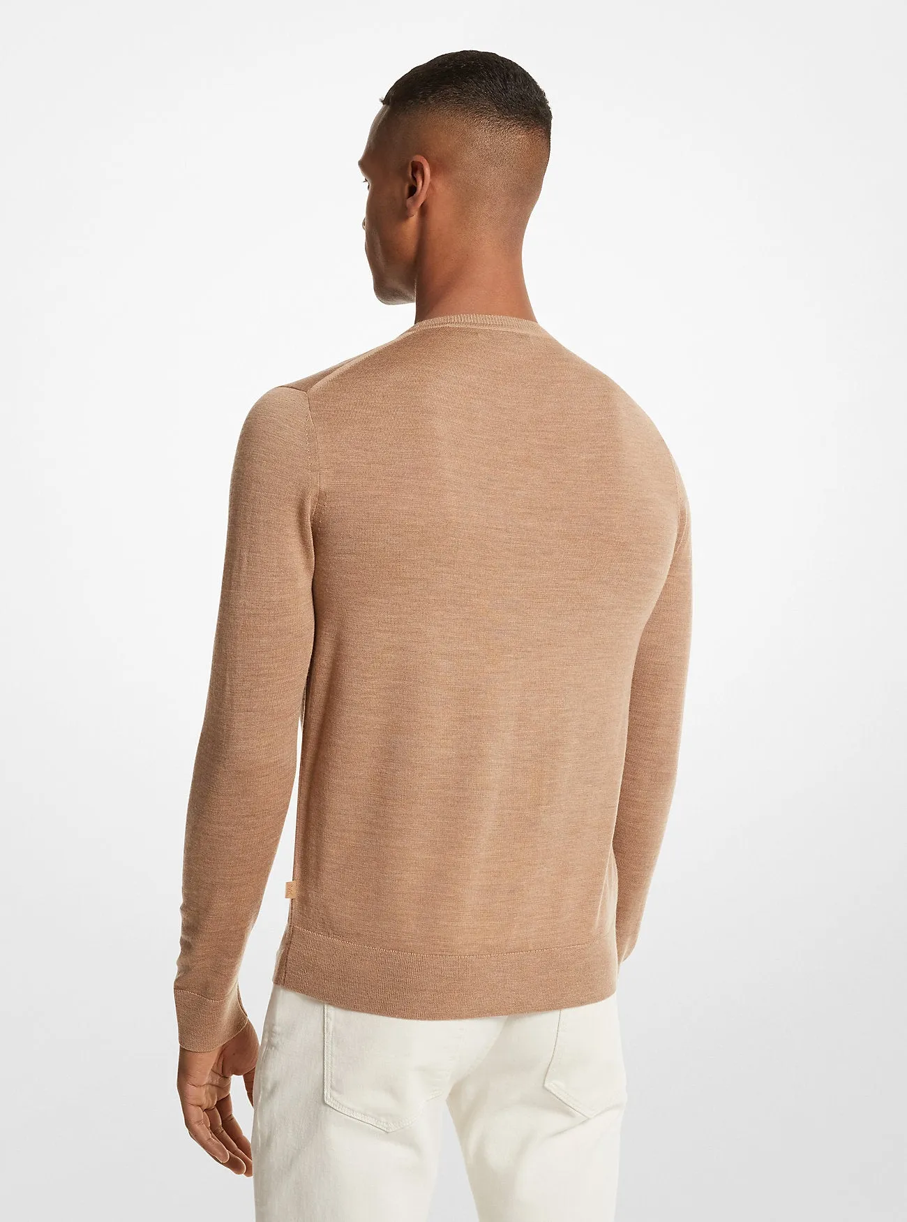 Michael Kors Merino Wool Sweater, light brown