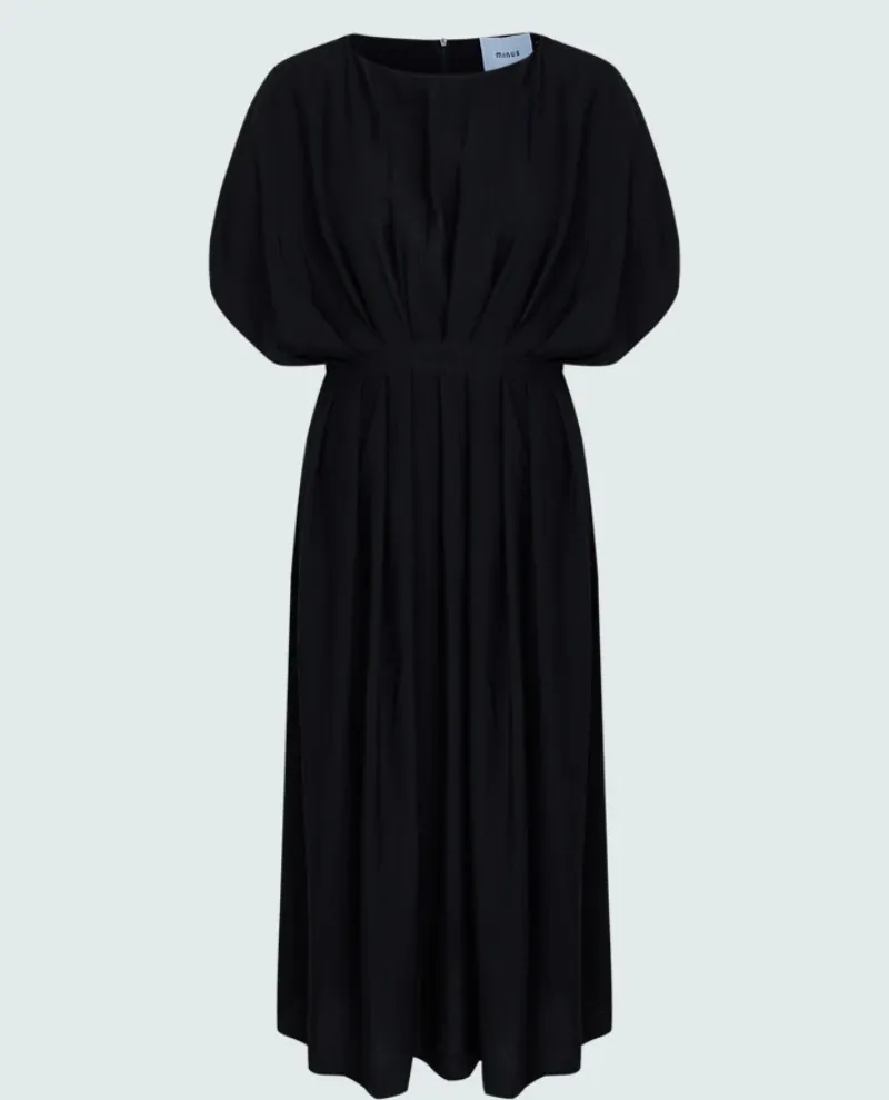 Minus Desia Black Midi Dress