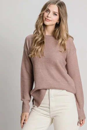 Mocha Boyfriend Sweater