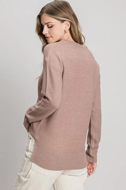 Mocha Boyfriend Sweater