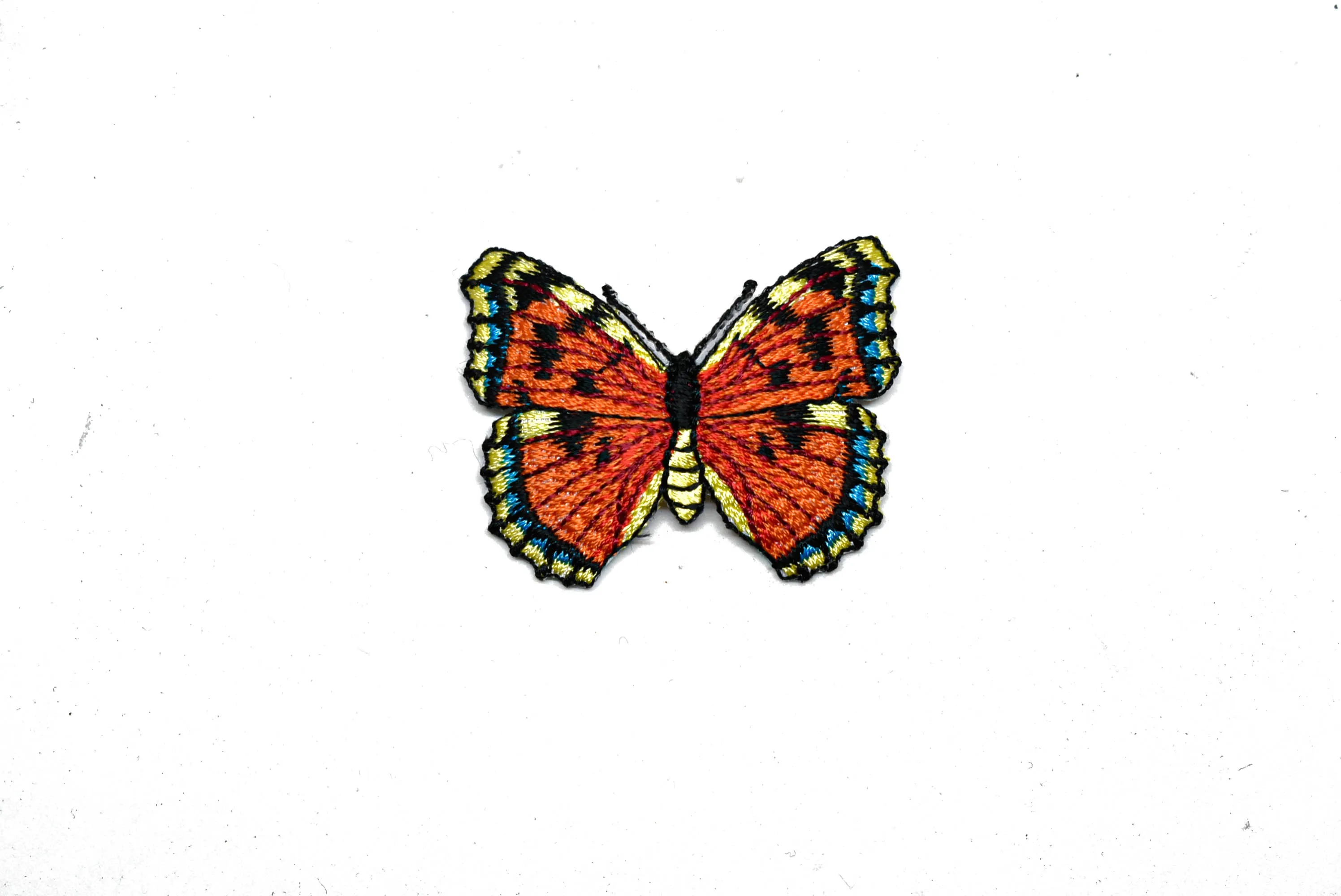 Monarch Butterfly Appliques | Orange Butterfly Applique Patch | Butterfly Applique Patch