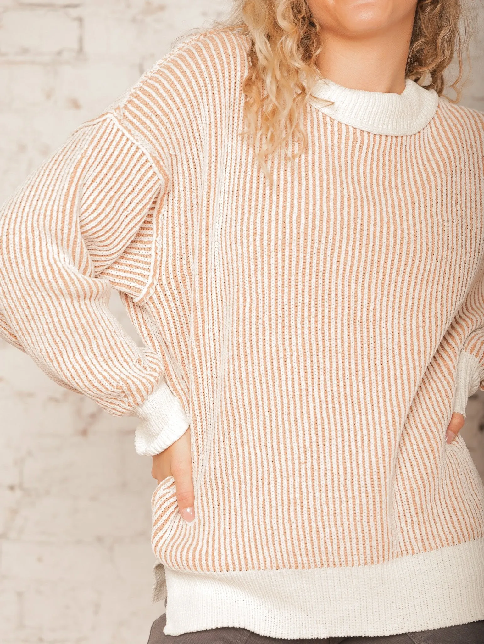 Simone Balloon Sleeve Sweater