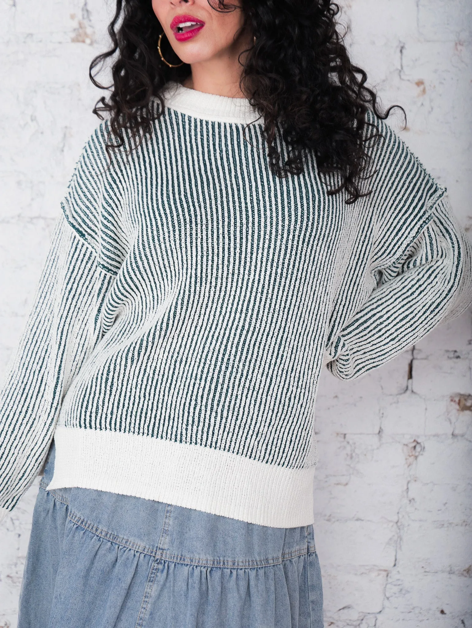 Simone Balloon Sleeve Sweater