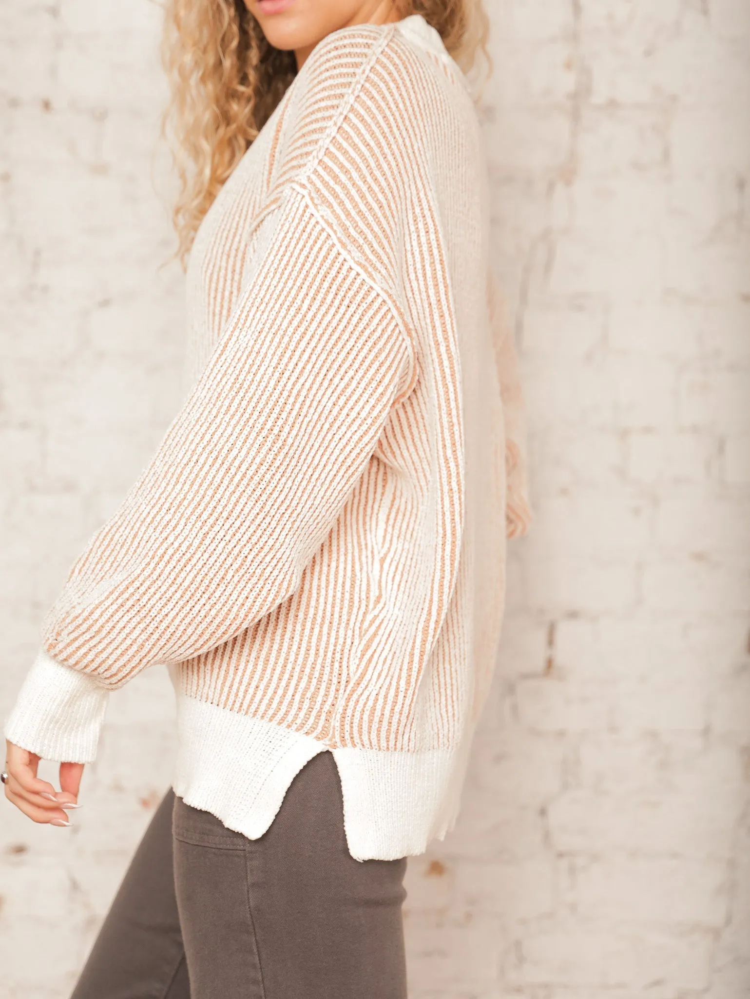 Simone Balloon Sleeve Sweater