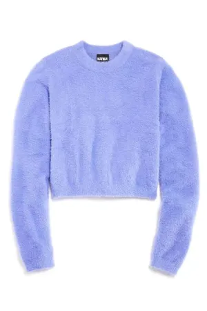 Tween Sweater | Mara Sweater- Periwinkle Blue | Katie J NYC