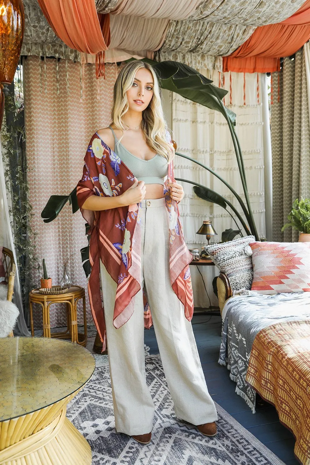 Wallflower Bloom Kimono