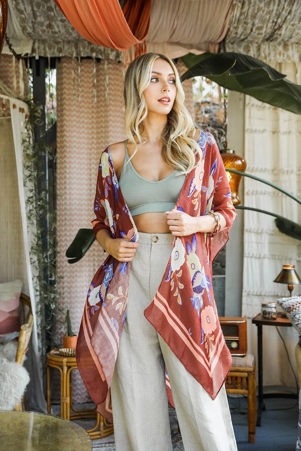 Wallflower Bloom Kimono