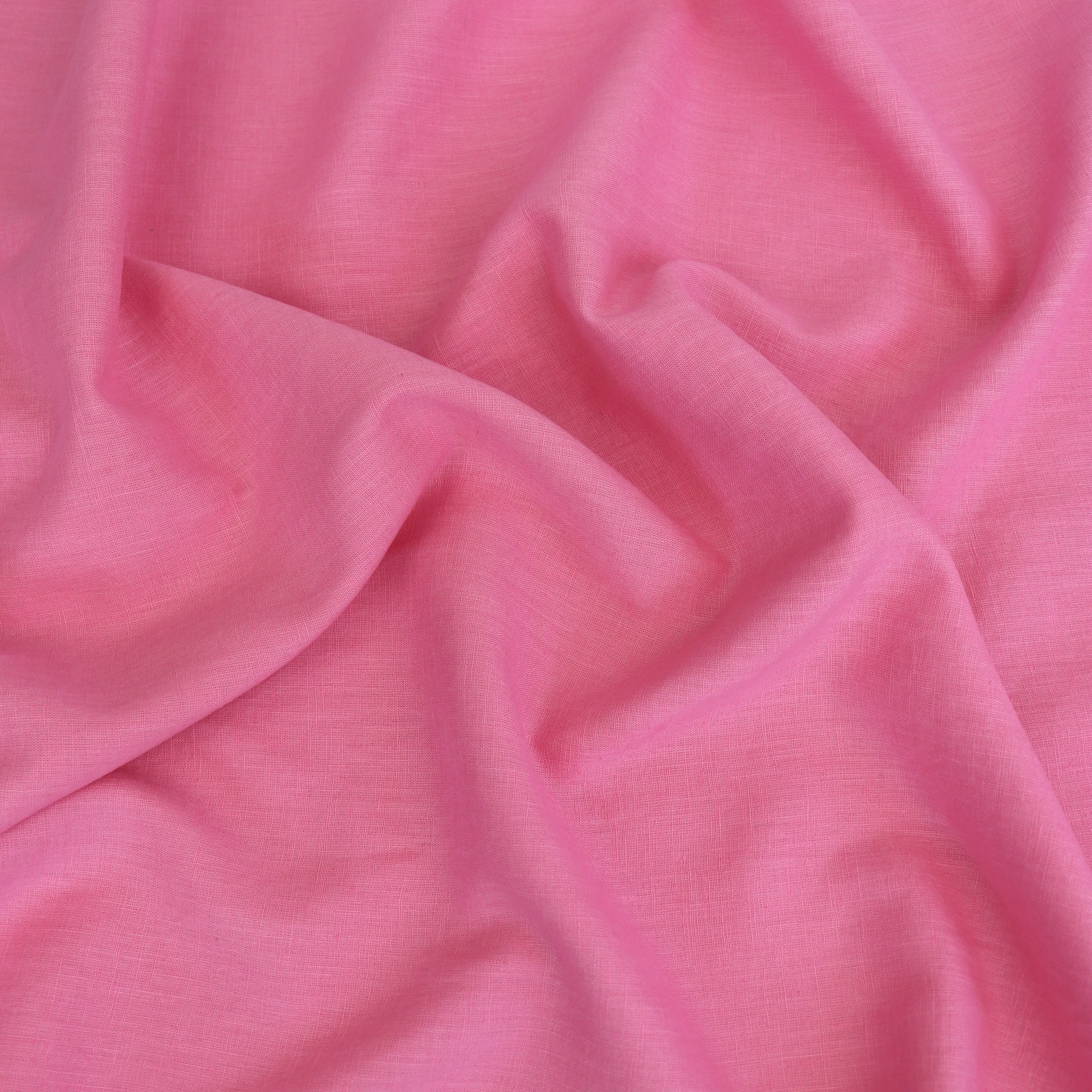 Washed Linen Cotton Lightweight - Pink