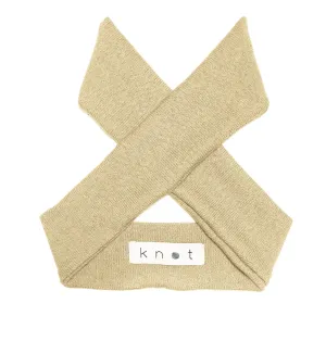 Wrap Bow Headwrap // Pearl KNIT